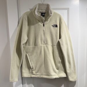 The North Face Women's Zip-Up Jacket in Cream